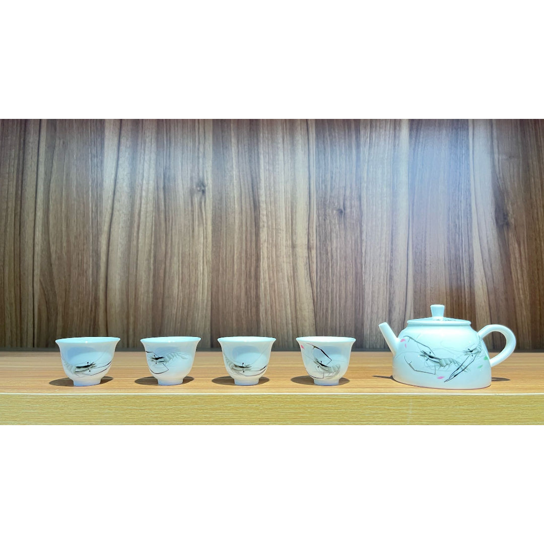 平步青雲茶具套裝 (一壺四杯)