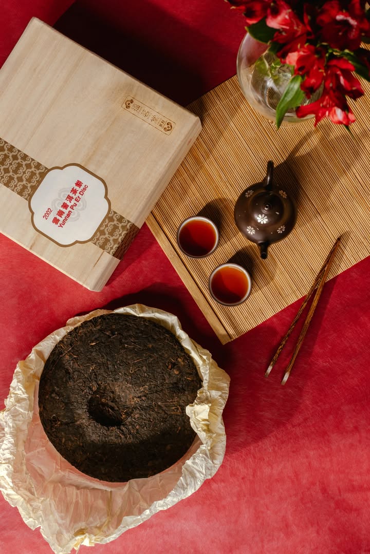 🌟 熟普洱餅：不僅是茶，更是藝術品！ 🌟