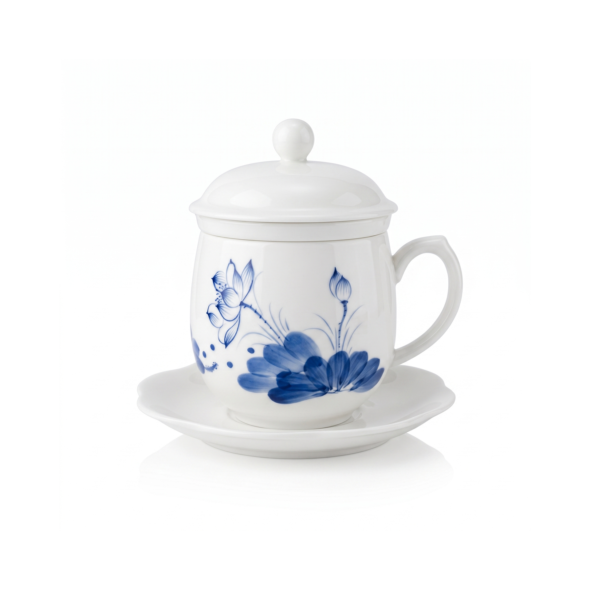 事事如意茶隔杯