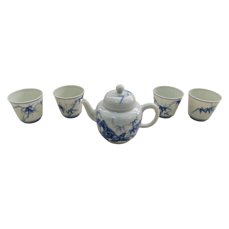 墨竹清風茶具套裝 (一壺四杯)
