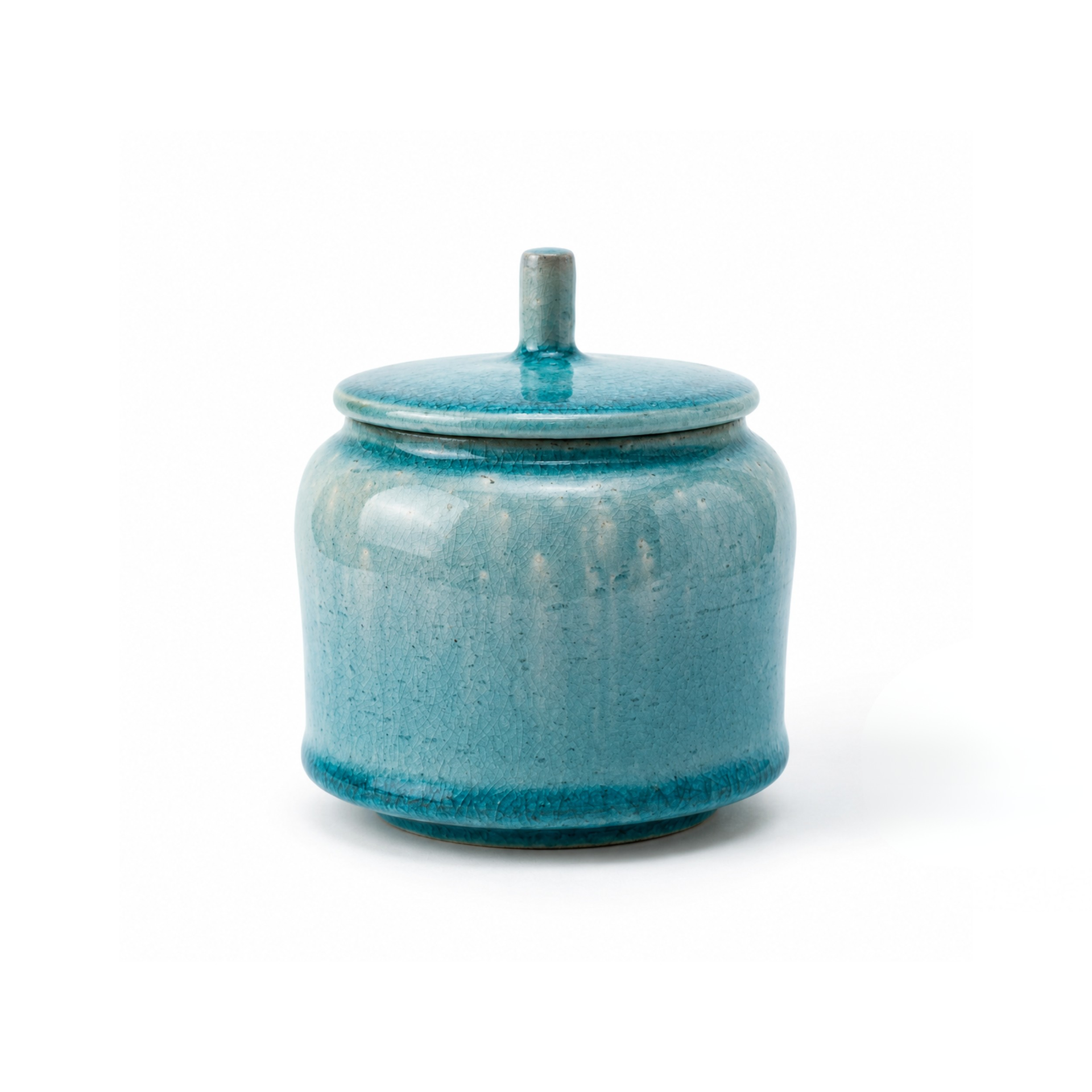 Cloudy Ravine Celadon Tea Caddy
