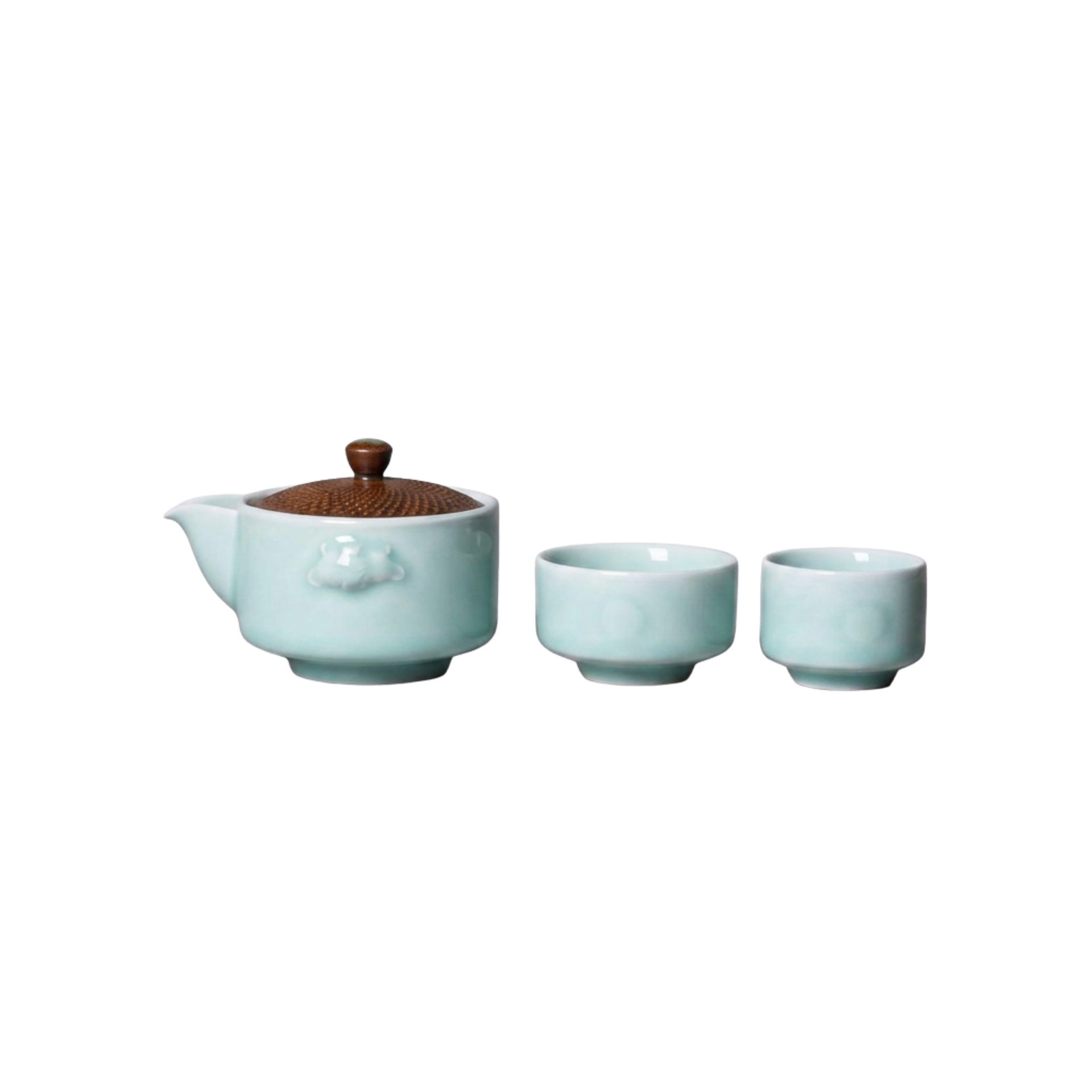 粉青快客茶具套裝